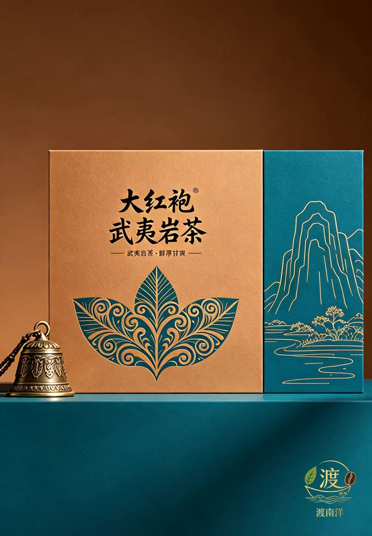 渡南洋 大红袍武夷山醇香乌龙茶茶叶 送礼108g