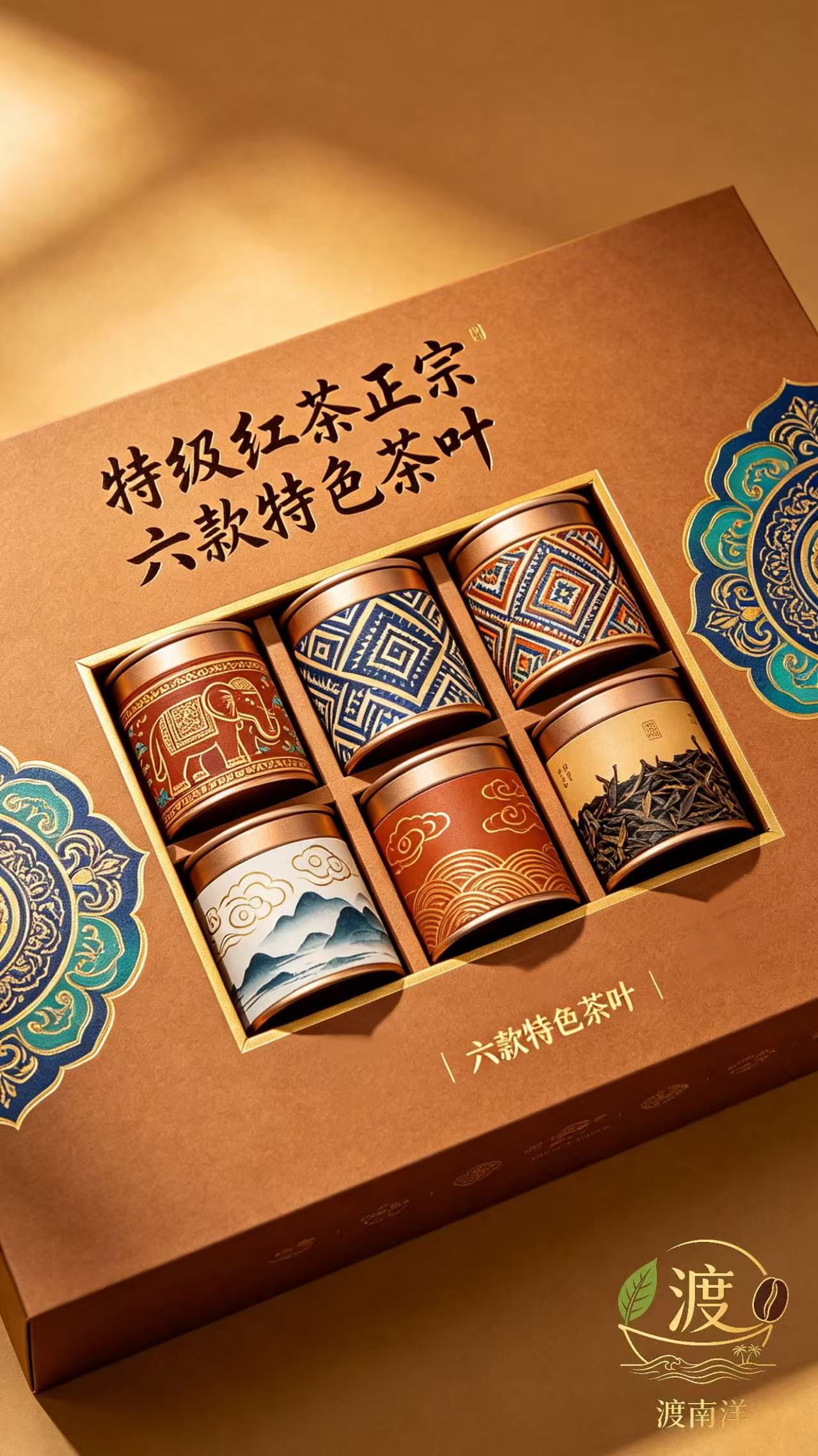 渡南洋 特级红茶正宗六款特色茶叶30g
