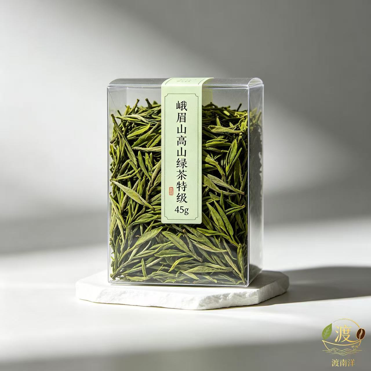 渡南洋 峨眉高山绿茶特级(品味)45g茶包茶叶自己喝