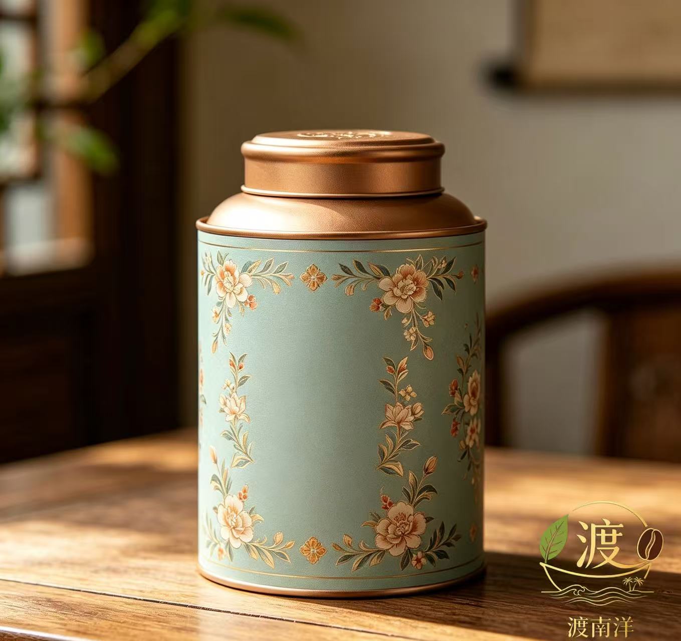 渡南洋 茉莉花茶叶特级浓香型新春茶伴手礼品200g罐装